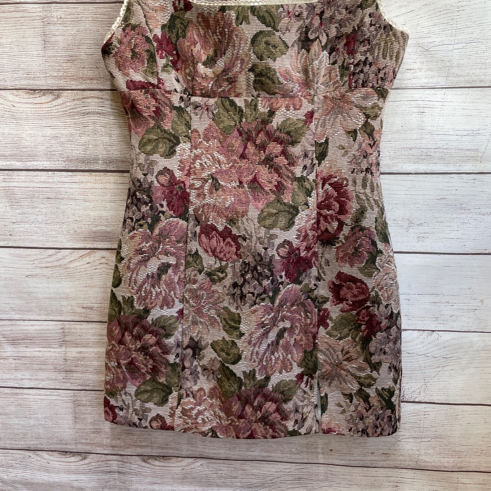 ALTAR'D STATE FLORAL TAPESTRY MINI DRESS‎ - Picture 5 of 7